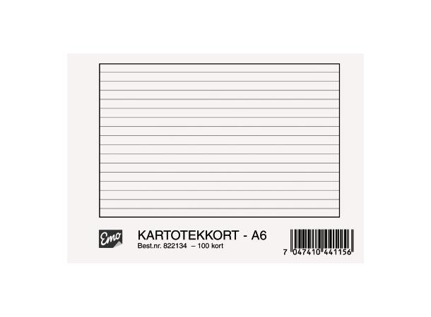 Kartotekkort A6 (100) 
